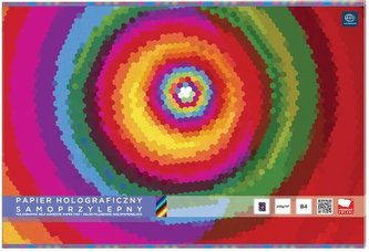 Zeszyt papierów holograficznych B4/6K (10szt)