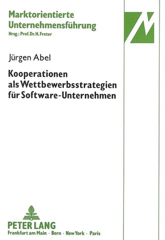 Kooperationen als Wettbewerbsstrategien für Software-Unternehmen