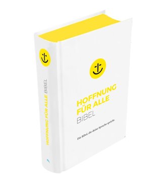 Hoffnung für alle. Die Bibel - \"White Hope Edition\" - Mittelformat mit Banderole