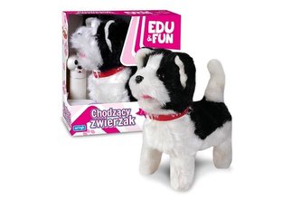 Chodzący biało-czarny Piesek Edu&Fun;