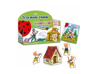 Teatr magnetyczne Trzy małe świnki