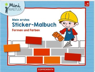 Mein erstes Sticker-Malbuch. Formen und Farben