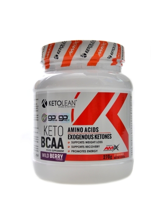 Amix Ketolean - KETO go BHB + BCAA 270g - wild berry