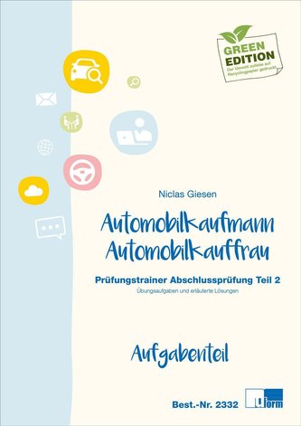 Automobilkaufmann/Automobilkauffrau (AO 2017)