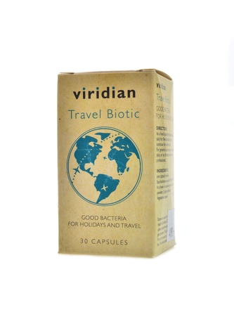 Viridian - Travel Biotic 30 kapslí Viridian - Travel Biotic 30 kapslí