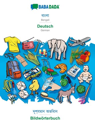 BABADADA, Bengali (in bengali script) - Deutsch, visual dictionary (in bengali script) - Bildwörterbuch