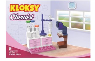 Klocki Kloksy Chemiczka 40 elementów