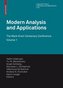 Modern Analysis and Applications 1