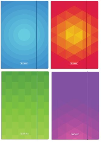 Teczka rysunkowa A4 z gumką Gentle Touch mix