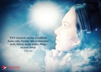 Kartka 18 - PAN bowiem swoim wzrokiem...