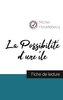 La Possibilité d'une île (fiche de lecture et analyse complète de l'oeuvre)