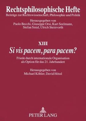 Si vis pacem, para pacem?