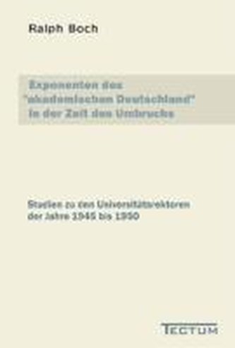 Exponenten des \"akademischen Deutschland\" in der Zeit des Umbruchs