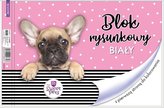 Blok rysunkowy biały A4/20K Pies