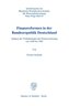 Finanzreformen in der Bundesrepublik Deutschland