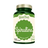 GreenFood nutrition - Spirulina 90 vegan kapslí