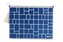 Teczka B4 PP z suwakiem Trend Blue HAPPY COLOR