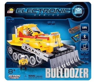 Electronic. Buldożer z bluetooth
