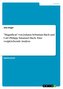 \"Magnificat\" von Johann Sebastian Bach und Carl Philipp Emanuel Bach. Eine vergleichende Analyse