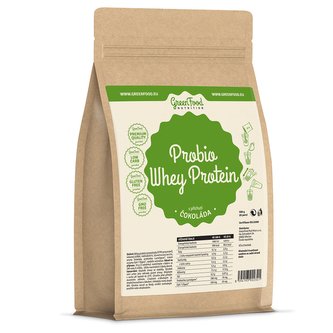 GreenFood nutrition - Probio Whey protein – 500g čokoláda