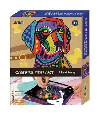 Płótno Pop art Pies