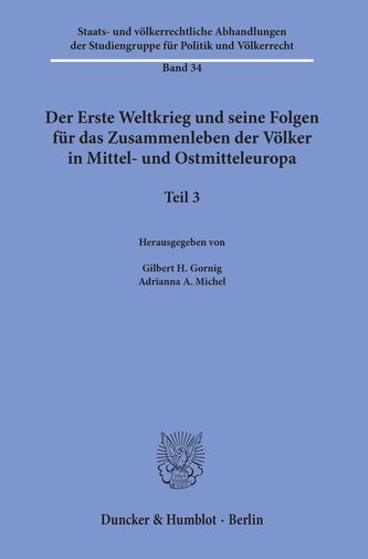 Der Erste Weltkrieg und seine Folgen für das Zusammenleben der Völker in Mittel- und Ostmitteleuropa.