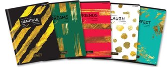 Zeszyt A5/80K linia Blackie Color (5szt)