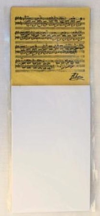 Notes z magnesem \"Chopin przy fortepianie\"