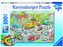 Puzzle 100 Pociąg w mieście XXL