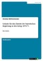 Gründe für den Eintritt der bayerischen Regierung in den Krieg 1870-71