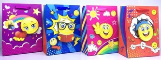 Torebka ozdobna 3D pionowa mała Buźka
