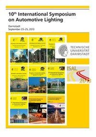 10th International Symposium on Automotive Lighting - ISAL 2013 - Proceedings of the Conference