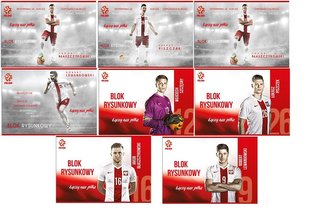 Blok rysunkowy A4/20K PZPN (10szt)