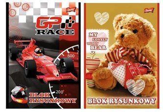 Blok rysunkowy A4/20K MIX (10szt)