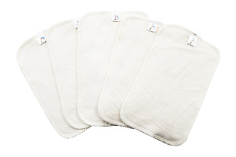 BIO Látkový ubrousek M (12x18cm) - Bambusovo-Biobavlněné froté__Počet ks:1