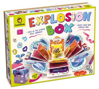 LUDATTICA Explodující krabice plná překvapení kreativní set