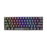 White Shark herní mechanická klávesnice  GK-2022 SHINOBI , US layout, modrý switch, černá