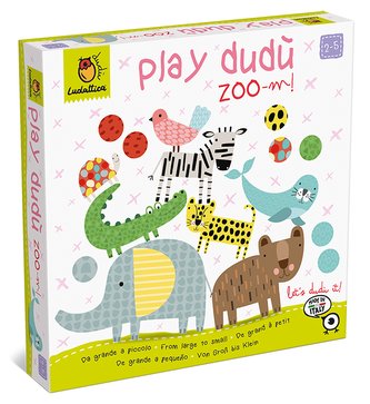 LUDATTICA Zoo-m Zvířátka vkládací hra
