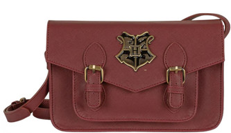 Dámská kabelka na rameno Harry Potter: Hogwarts Crest (24 x 15 x 6 cm) hnědý polyuretan Dámská kabelka na rameno Harry Potter: Hogwarts Crest (24 x 15 x 6 cm) hnědý polyuretan
