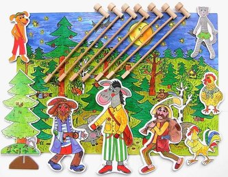 MARIONETINO LP+T Zvířátka a loupežníci