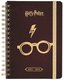 Plánovací týdenní školní diář A5 2022/2023 Harry Potter: Classic se samolepkami, záložkami a obálkou (14,8 x 21 cm)