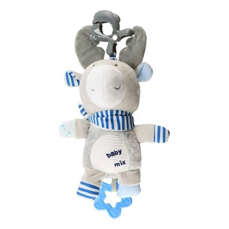 Dětská plyšová hračka s hracím strojkem a klipem Baby Mix Los