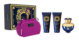 Versace Pour Femme Dylan Blue - EDP 100 ml + tělové mléko 100 ml + sprchový gel 100 ml + kosmetická taštička woman