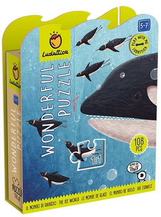 LUDATTICA Ledový svět puzzle 108 dílků