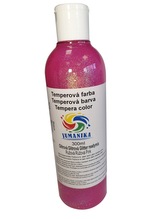 JUMANIKA Tempera glitrová 300 ml Barva: růžová