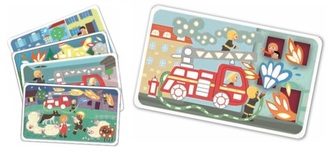 PLAYMAIS Fun to play karty Hasiči