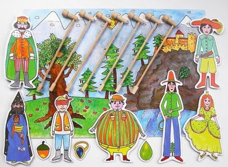 MARIONETINO LP+T Dlouhý, Široký a Bystrozraký