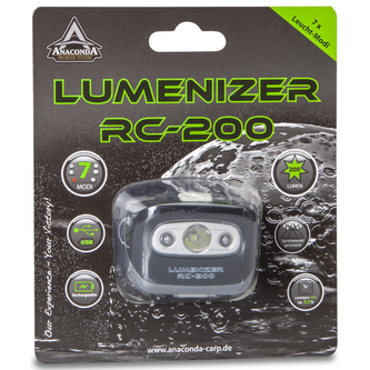 čelová svítilna Lumenizer RC-200