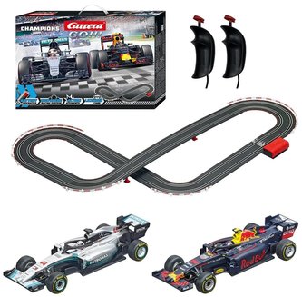 CARRERA GO autodráha F1 Mercedes vs Red Bull/ exkluzívni edice aktuálních vozů F1 v měřítku 1:43/ dráha 4,3m /2 ovládače