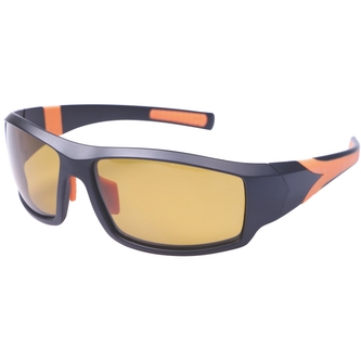 Polarizační brýle žluté s černo oranžovými obroučky